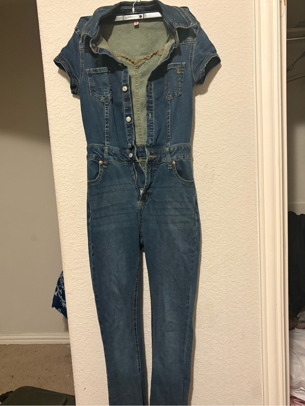 Juicy couture jumpsuit demin size XS